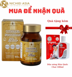 Viên uống Fucoidan Okinawa Plus của Nhật 60 viên