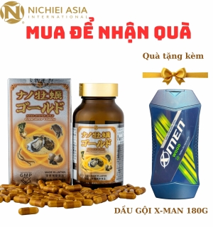 Viên Uống Tăng Cường Sinh Lý Nam Tinh Chất Hàu Nhật Nano Oyster Gold 120 Viên